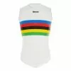 Maillot De Corps Santini UCI World Champion 2021 Sans Manches 1 Maillot De Corps Santini UCI World Champion 2021 Sans Manches -Casques Cyclisme importe magasin st re002gllworld 001