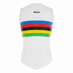 Maillot De Corps Santini UCI World Champion 2021 Sans Manches