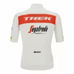 Santini Équipement Trek-Segafredo 2022 Fan Line Blanc Rouge - Coupe Classic -Casques Cyclisme importe magasin st re94075c22ts rs 003