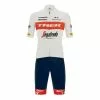 Santini Équipement Trek-Segafredo 2022 Pro Team Blanc Rouge - Coupe Sleek