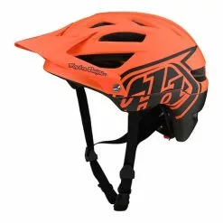 Casque Troy Lee Designs A1 Noir Orangé