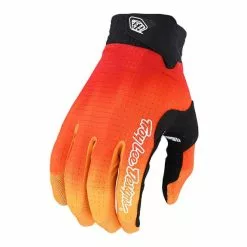 Gants Longs Troy Lee Designs Air Jet Orange Noir
