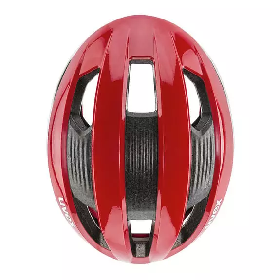 Casque Uvex Rise CC Rouge Blanc Mat 5 Casque Uvex Rise CC Rouge Blanc Mat – Image 3