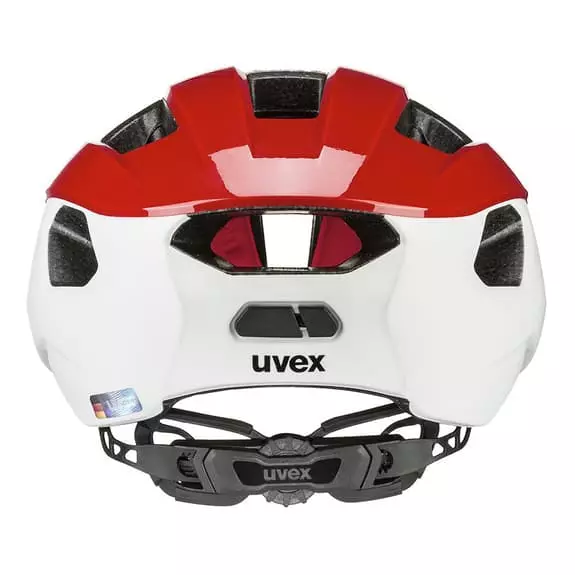 Casque Uvex Rise CC Rouge Blanc Mat 7 Casque Uvex Rise CC Rouge Blanc Mat – Image 5