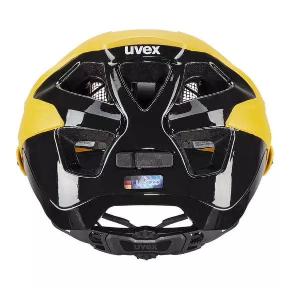 Casque Uvex Quatro Integrale Jaune Noir Mat 6 Casque Uvex Quatro Integrale Jaune Noir Mat – Image 4